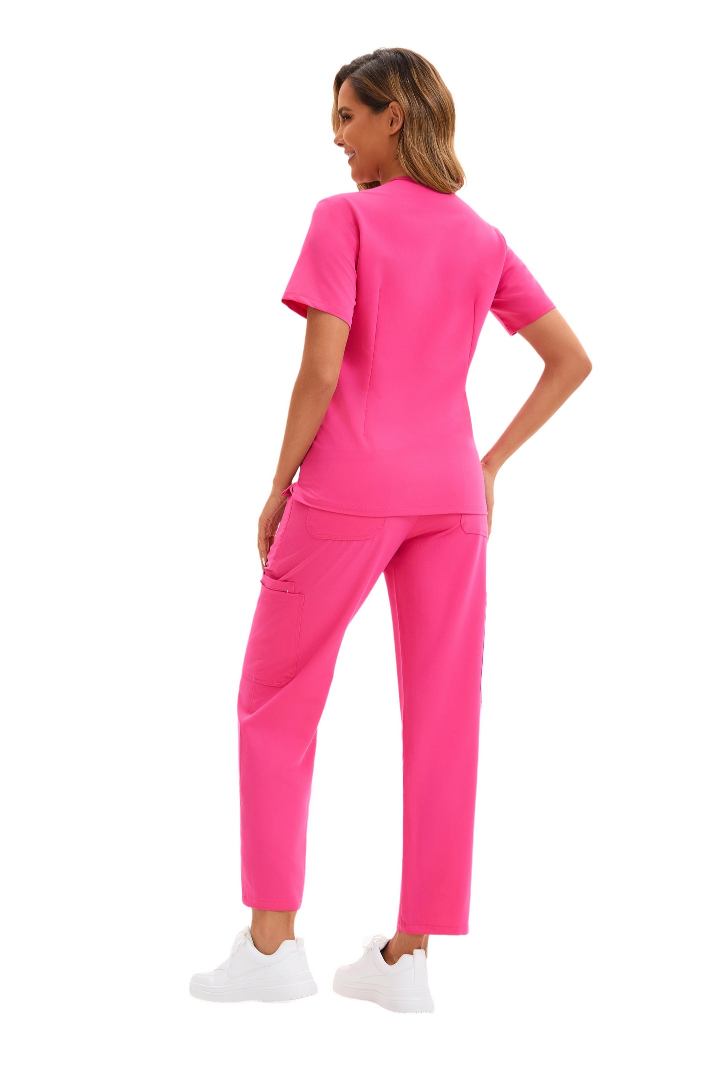 Enwinz Elena Women’s High-Rise Scrub Pants