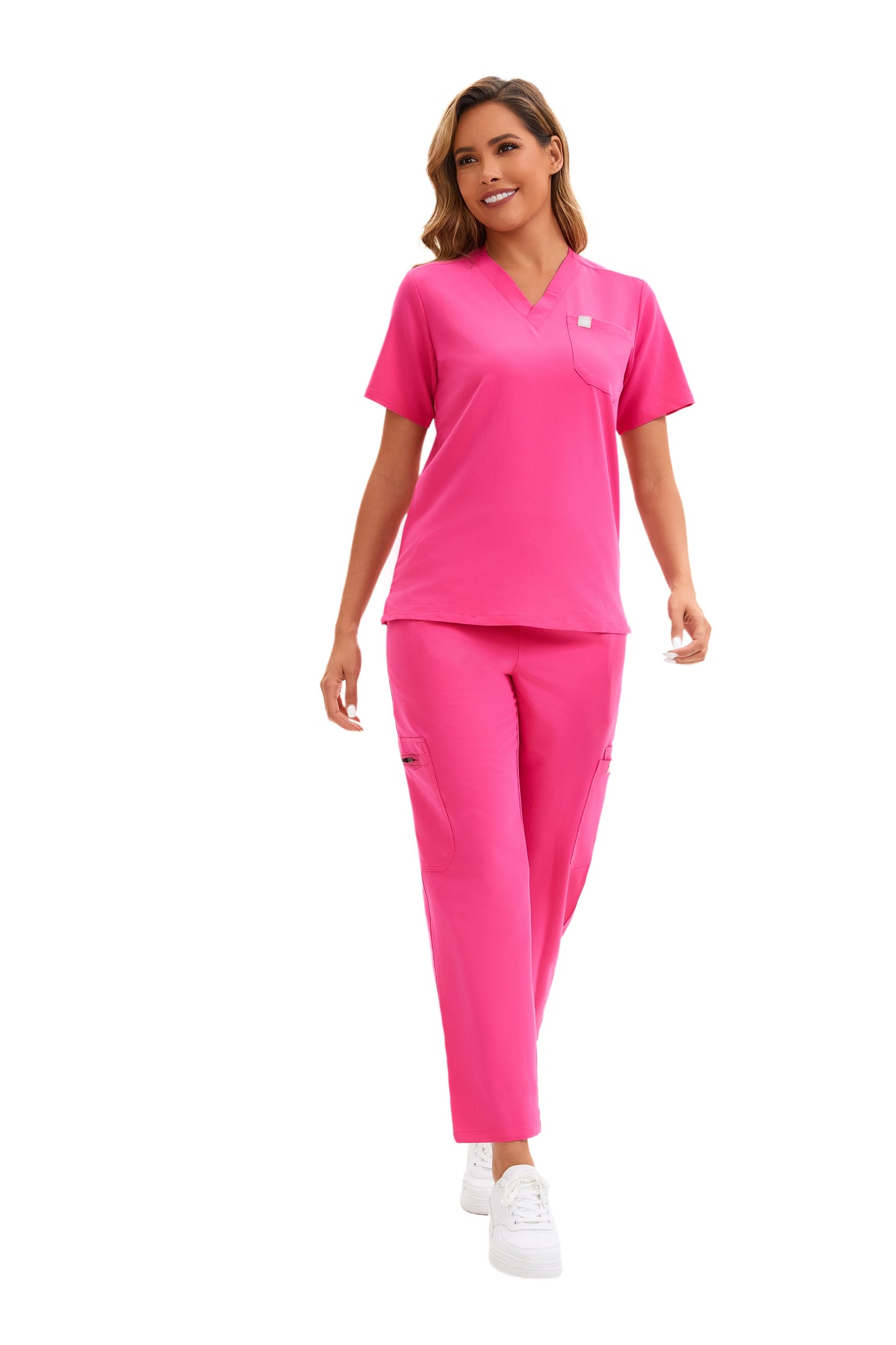 Enwinz Elena Women’s High-Rise Scrub Pants