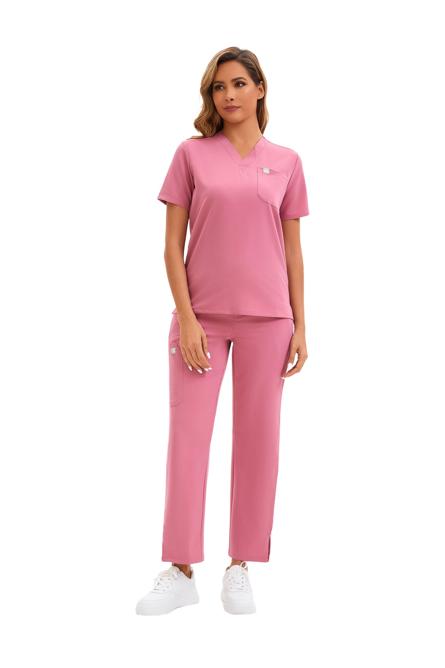 Enwinz ElenaFlex Women's Scrub Set – Premium Stretch Fabric | Modern Fit | Wrinkle-Resistant