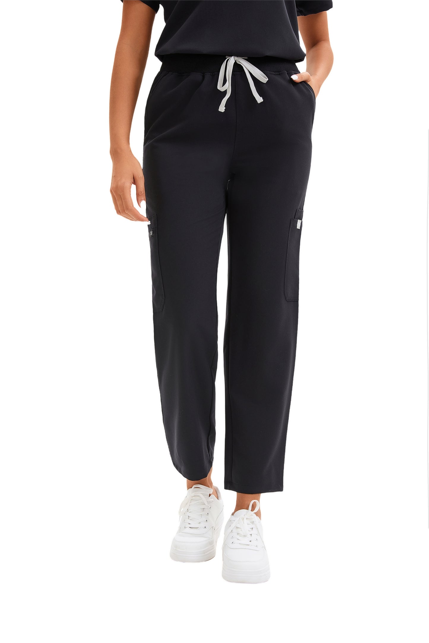 Enwinz Elena Black Scrub Pant