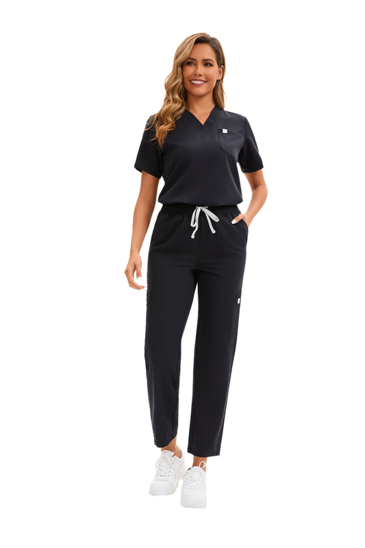 Enwinz Elena Black Scrub PantENWINZ Scrubs- Shop Medical Uniforms