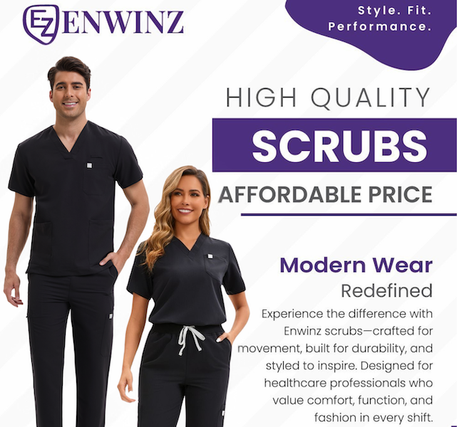 Where to Buy High-Quality Medical Scrubs in Canada – Enwinz Has You Covered