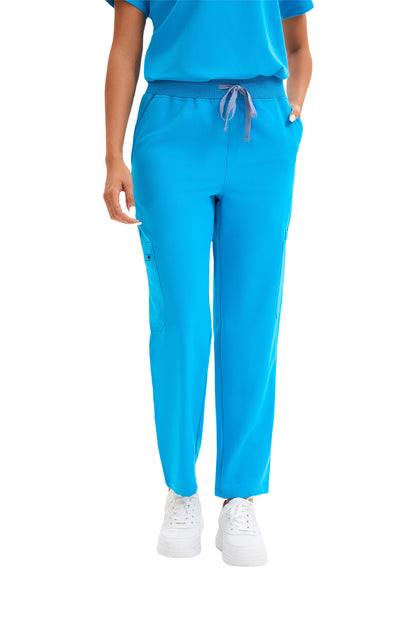 Enwinz Elena One Pocket Top Scrub Set – Sky Blue | Everyday Function | All-Day Comfort