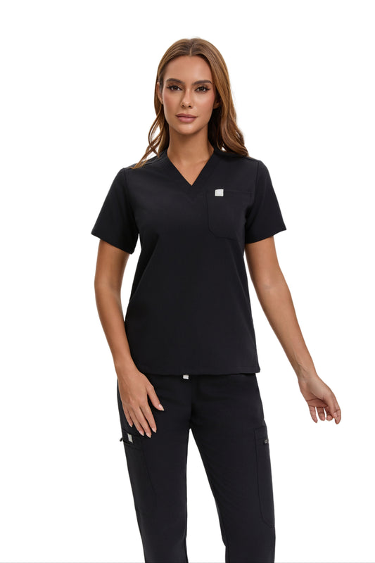Enwinz Elena Jogger Set- BlackENWINZ Scrubs- Shop Medical Uniforms