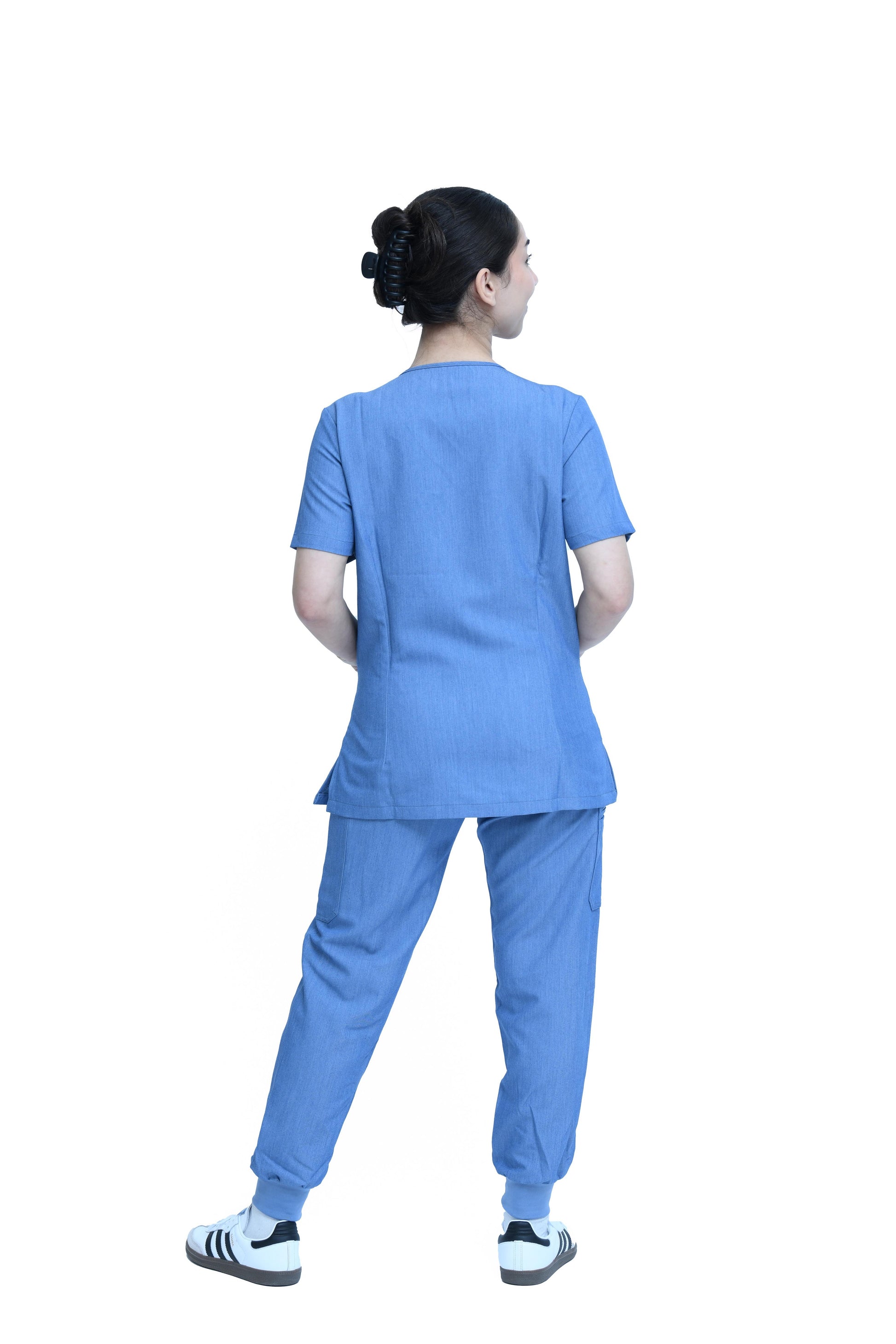 modern nurse dress Allie Dress Women's Zip Front Scrub Dress, Dresses for nurses