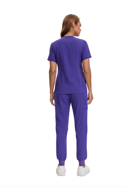 Enwinz Elena Jogger Scrub Set -Purple