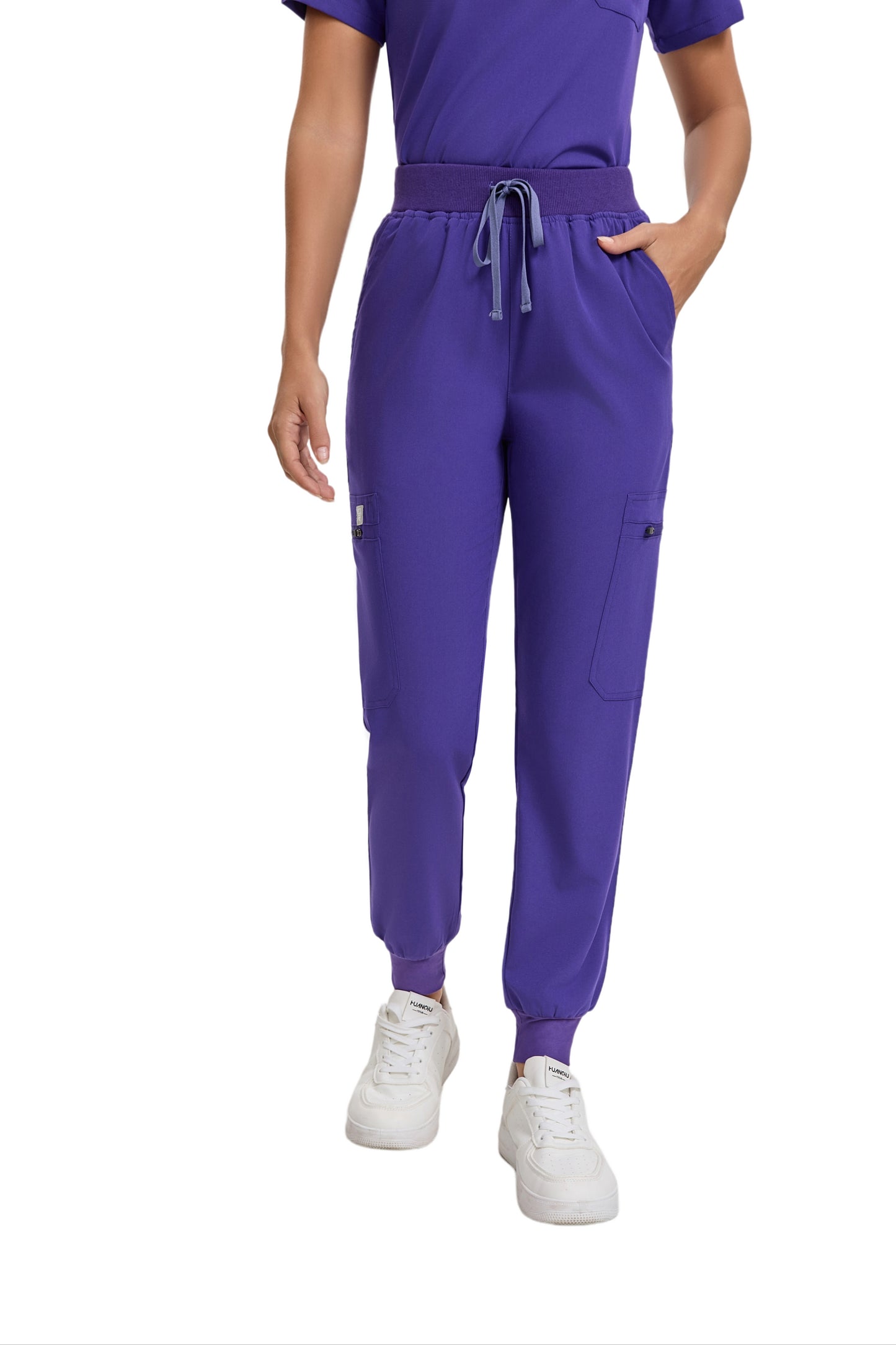 Enwinz Elena Jogger Scrub Set -Purple