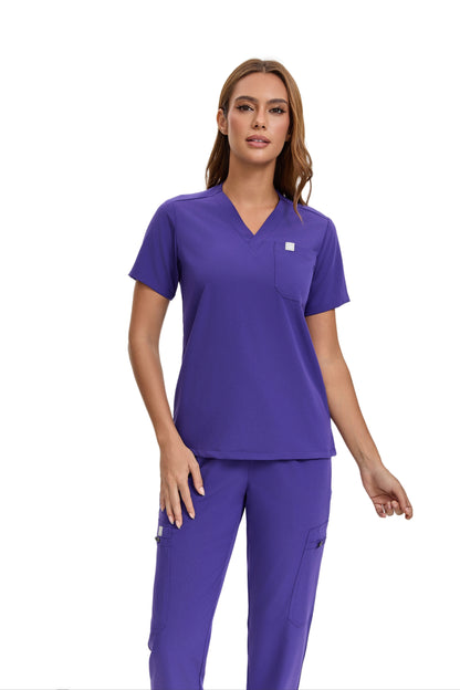 Enwinz Elena Jogger Scrub Set -Purple